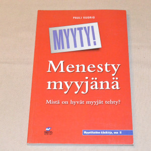 Pauli Vuorio Menesty myyjänä